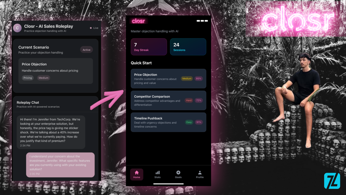 Vinny's AI App Dashboard